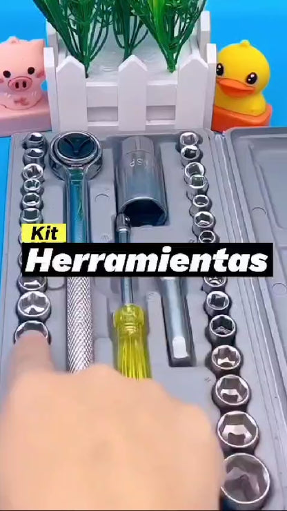 SET DE HERRAMIENTAS DE 40 PIESAS